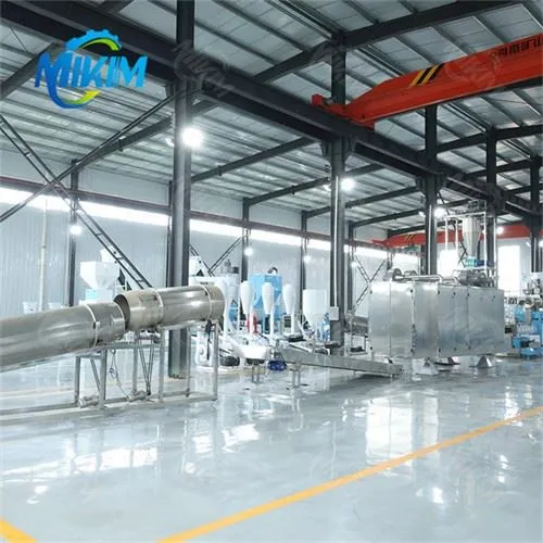 fish feed processing line