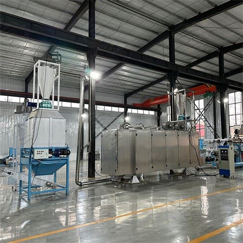 fish food extruder line