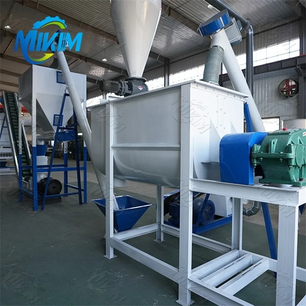 Energy-saving feed pellet production line