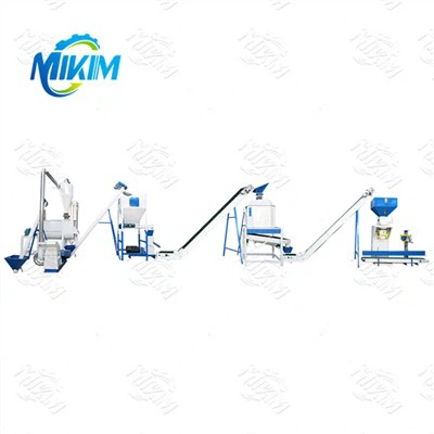 Lini produksi pakan pelet untuk pemuliaan ternak